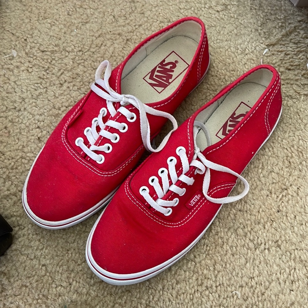 Red Vans
